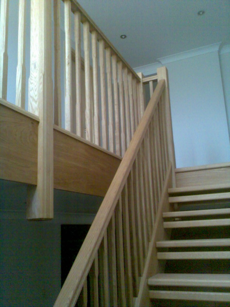 Open Tread Oak Stairs Monk Joinery